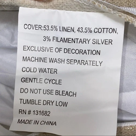 Elephant Pillow with Flecks of Silver - Picture 3 of 3